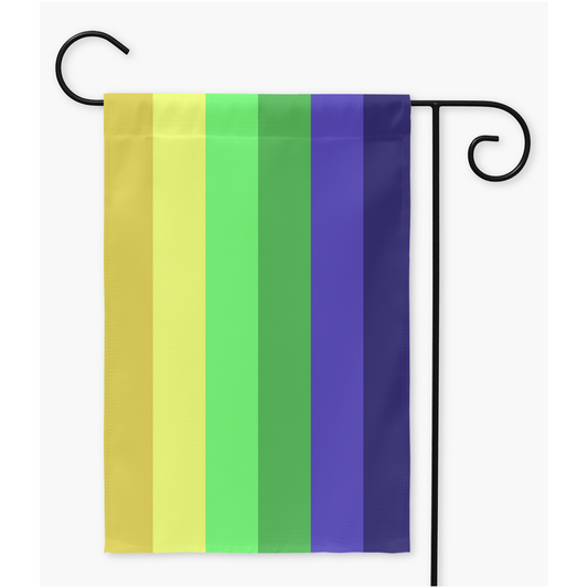 Systemqueer - V1 Yard And Garden Flags | Single Or Double-Sided | 2 Sizes | Romantic And Sexual Orientations