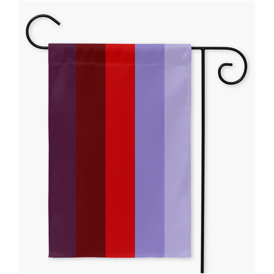 Succubian Yard and Garden Flags  | Single Or Double-Sided | 2 Sizes | Gender Identity and Expression