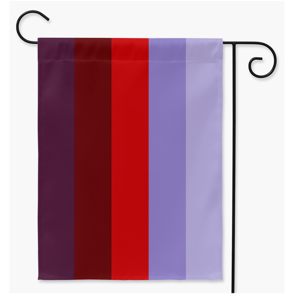 Succubian Yard and Garden Flags  | Single Or Double-Sided | 2 Sizes | Gender Identity and Expression