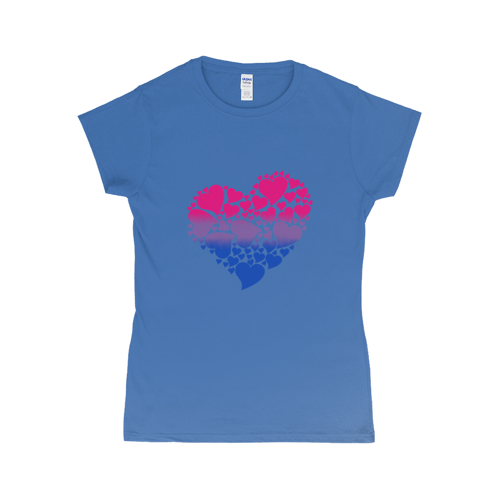 Heart of Hearts Fitted Tshirt | Choose Your Colourway | Gildan