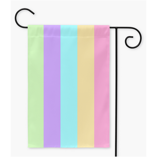 Psycheromantic Yard and Garden Flags | Single Or Double-Sided | 2 Sizes | Romantic and Sexual Orientations
