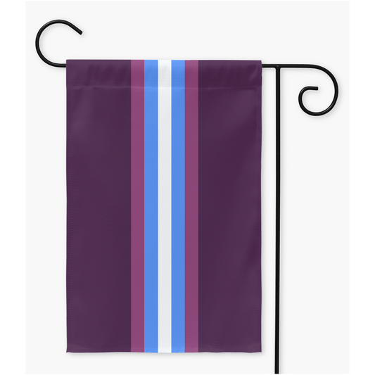 Gender Non-Conforming Pride Yard and Garden Flags | Single Or Double-Sided | 2 Sizes | Gender Identity and Expression
