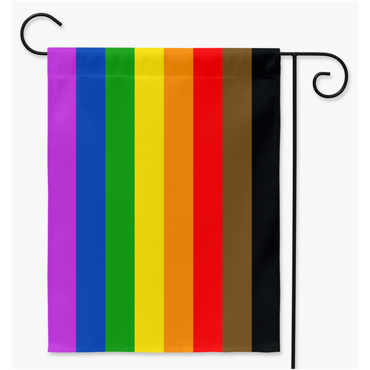 Philadelphia Rainbow Pride Flags | Single Or Double-Sided | 2 Sizes | Rainbow Pride