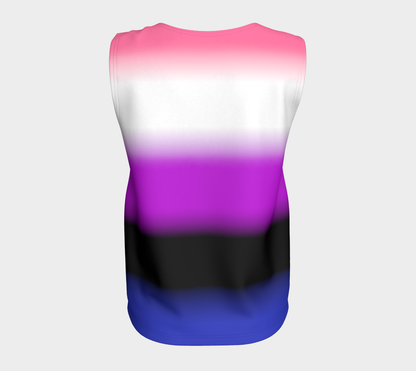 Genderfluid Gradient Loose Tank