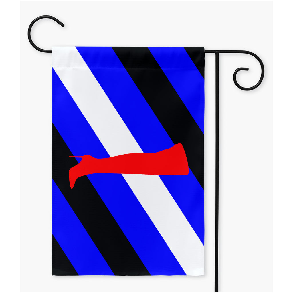 Boot Lover - Stilletto Yard and Garden Flags | Single Or Double-Sided | 2 Sizes