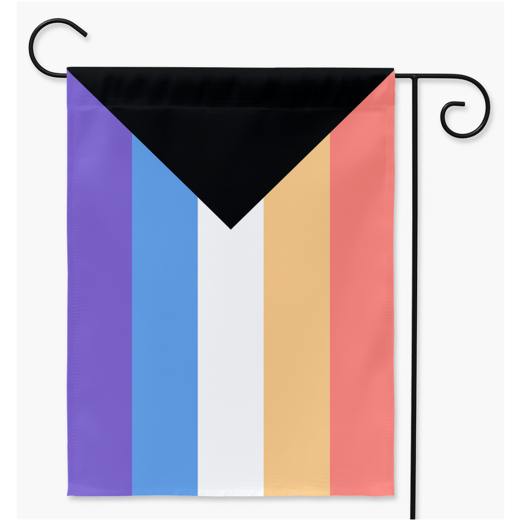 Demiaroace - Drapeau de cour et de jardin V2 | Simple ou double face | 2 tailles