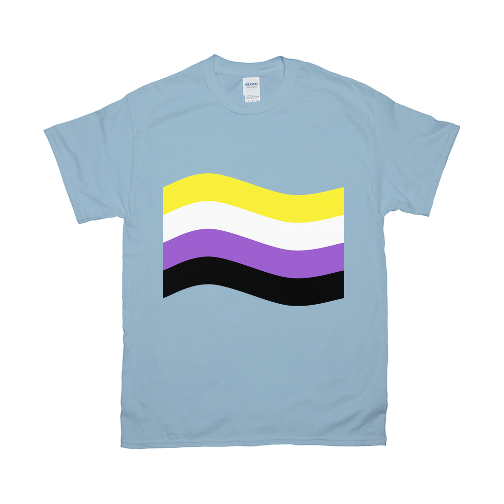 Gender Pride Flag Relaxed Fit Tshirt - LIGHT | Choose Your Flag