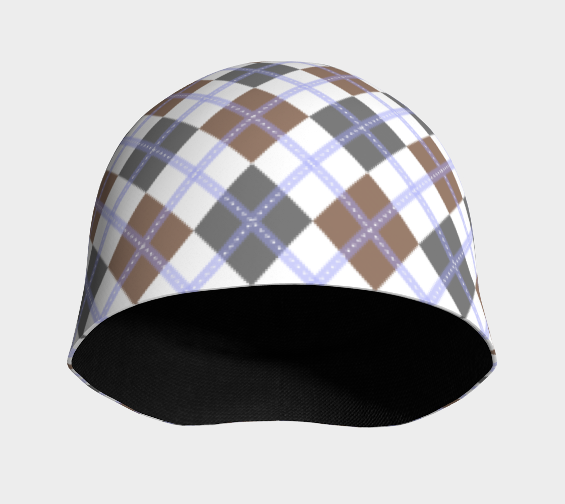 Gender Apathetic Argyle Beanie