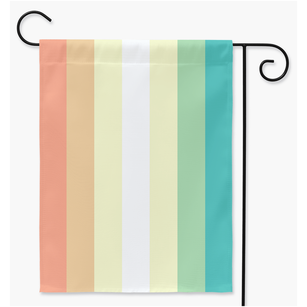 Genderfloren Pride Yard and Garden Flags  | Single Or Double-Sided | 2 Sizes