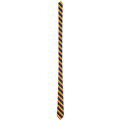 Philly Rainbow Striped Pride Patterned Neck Ties