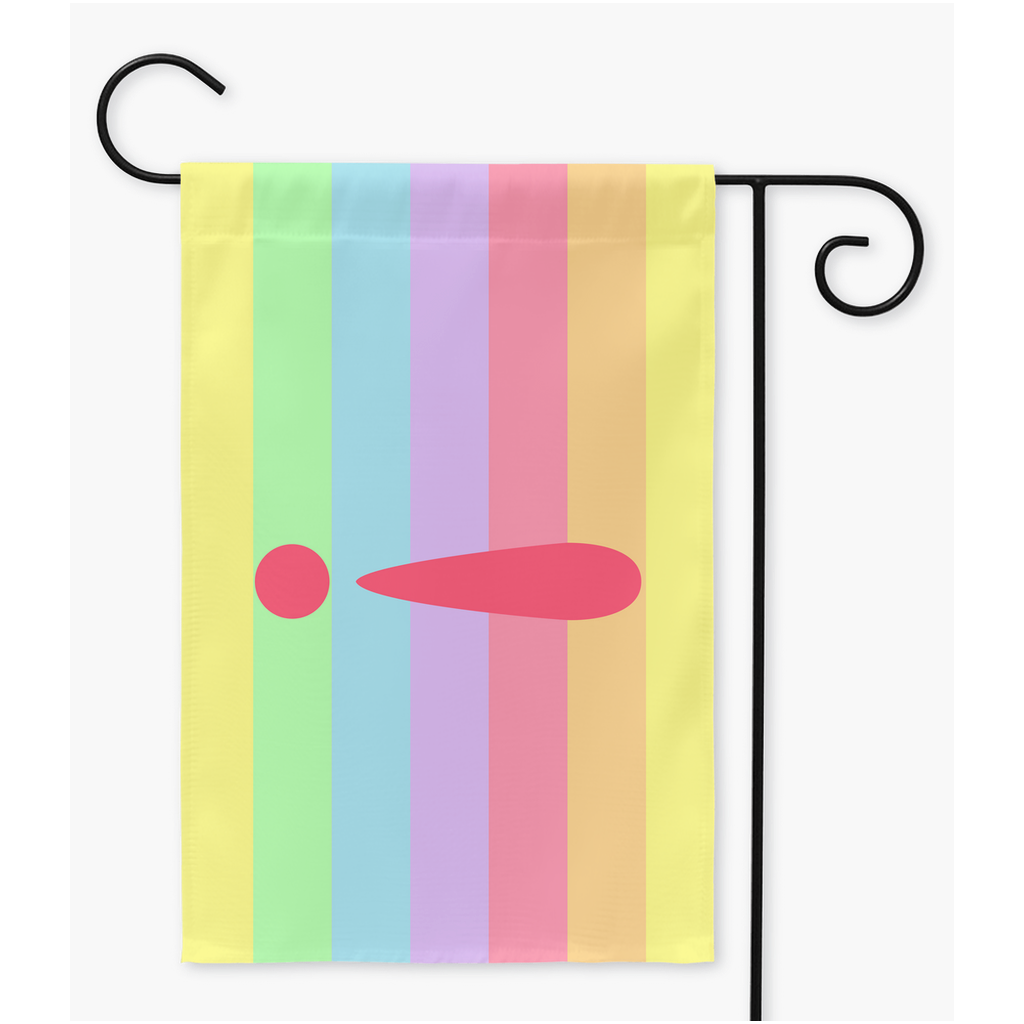 Condigirl Pride Yard and Garden Flags | Single Or Double-Sided | 2 Sizes | Gender Identity and Expression