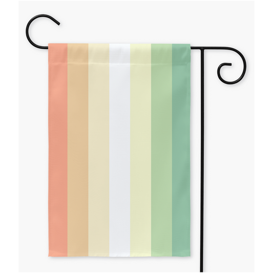 Genderfloret Pride Yard and Garden Flags  | Single Or Double-Sided | 2 Sizes