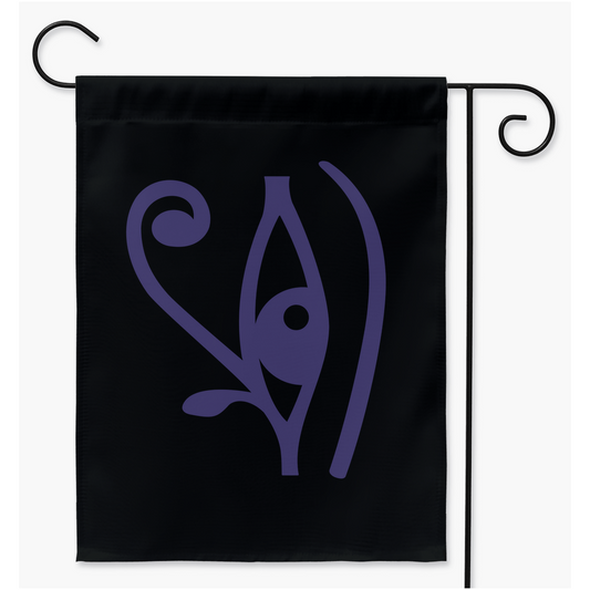 Goth Fetish Yard and Garden Flags | Single Or Double-Sided | 2 Sizes