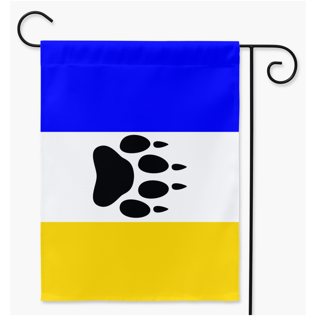 Furry - V2 Pride Yard and Garden Flags   | Single Or Double-Sided | 2 Sizes