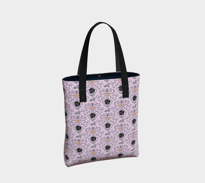 Wild Rose and Vine BDSM (Pink) Tote Bag