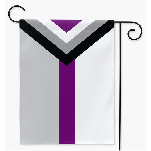 Demisexuel Ace Yard et drapeau de jardin | Simple ou double face | 2 tailles