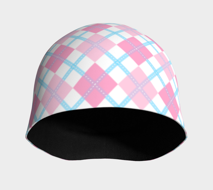 Transfeminine Argyle Beanie