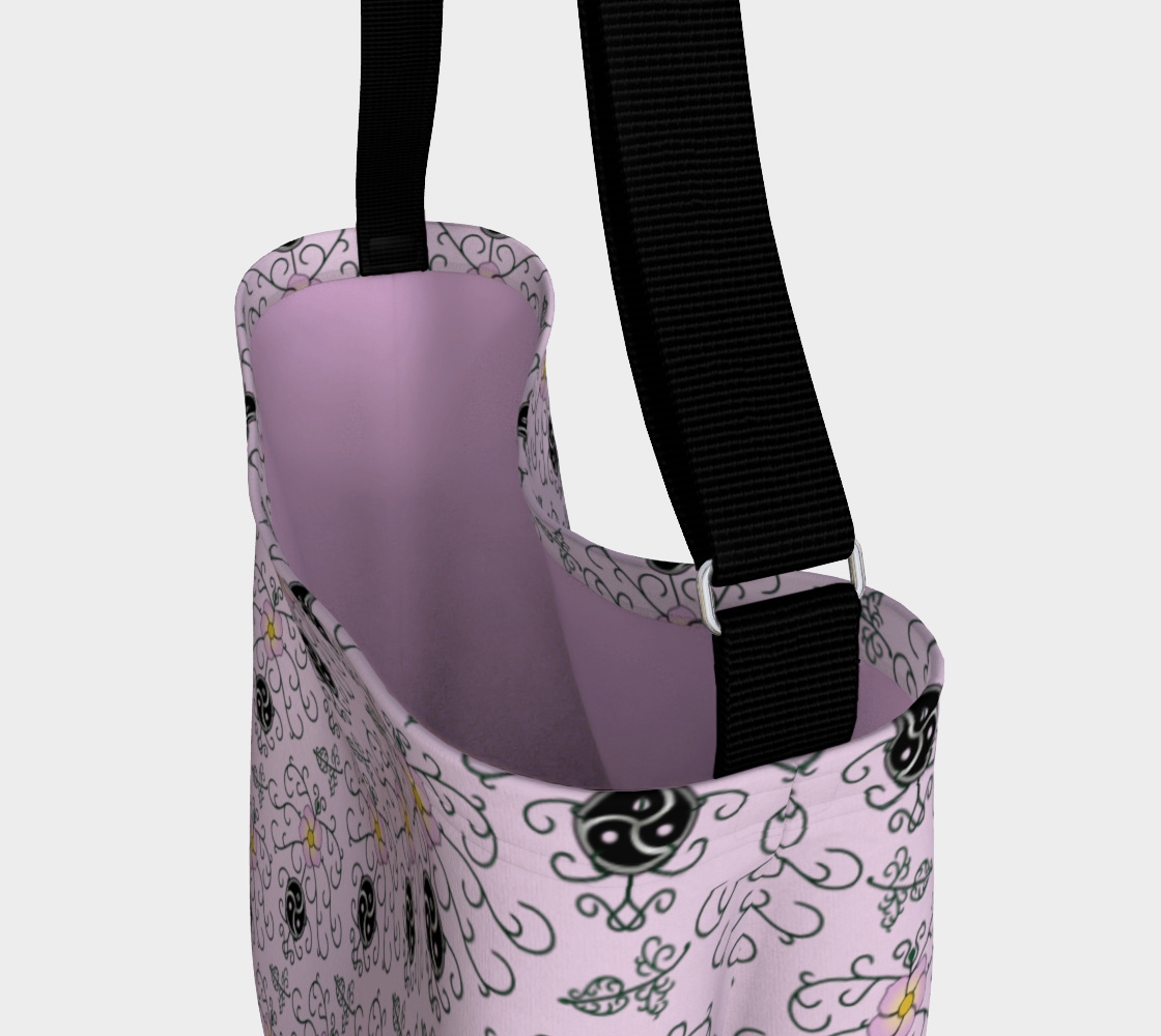 Wild Rose and Vine BDSM (Pink) Day Tote