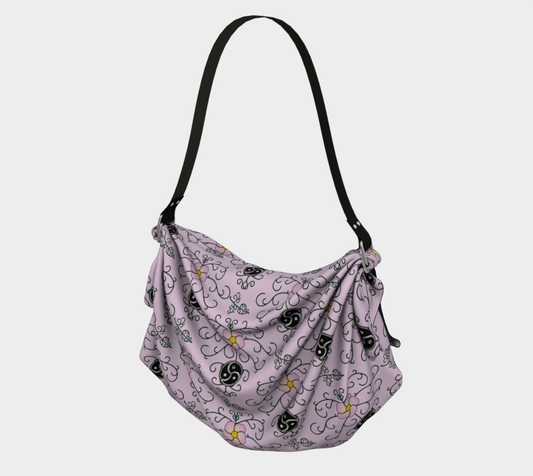 Wild Rose and Vine BDSM (Pink) Origami Tote