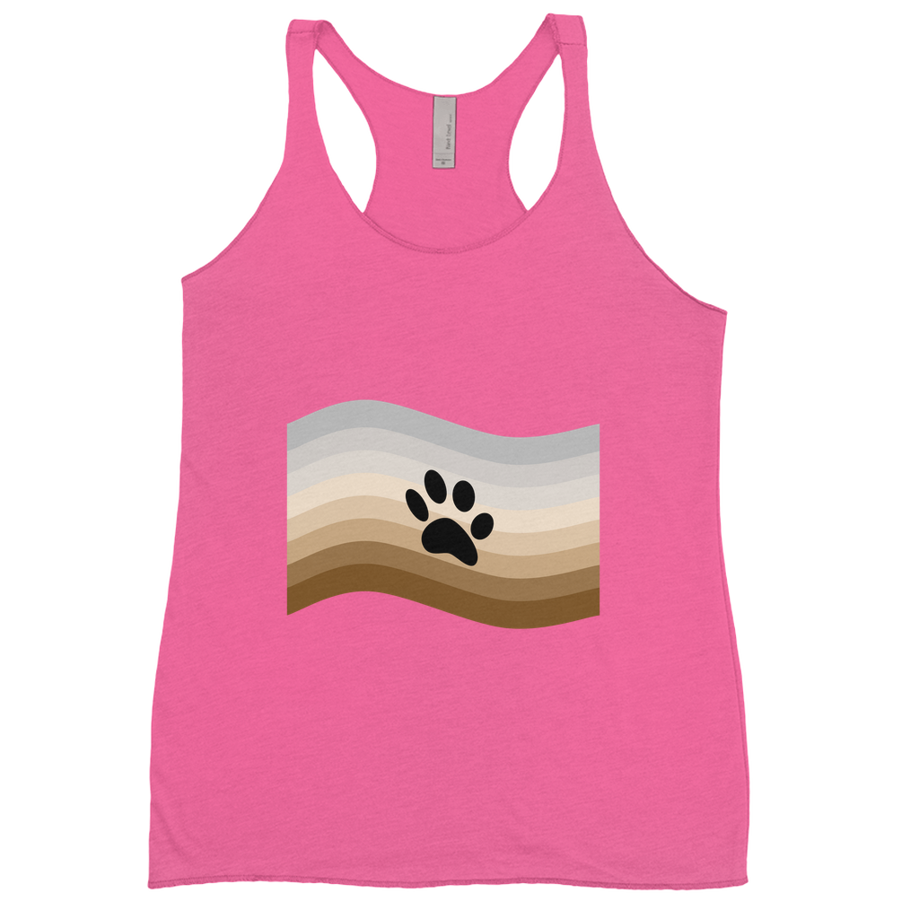 Furry Pride Flag Fitted Racerback Tank Tops | Choose Your Flag