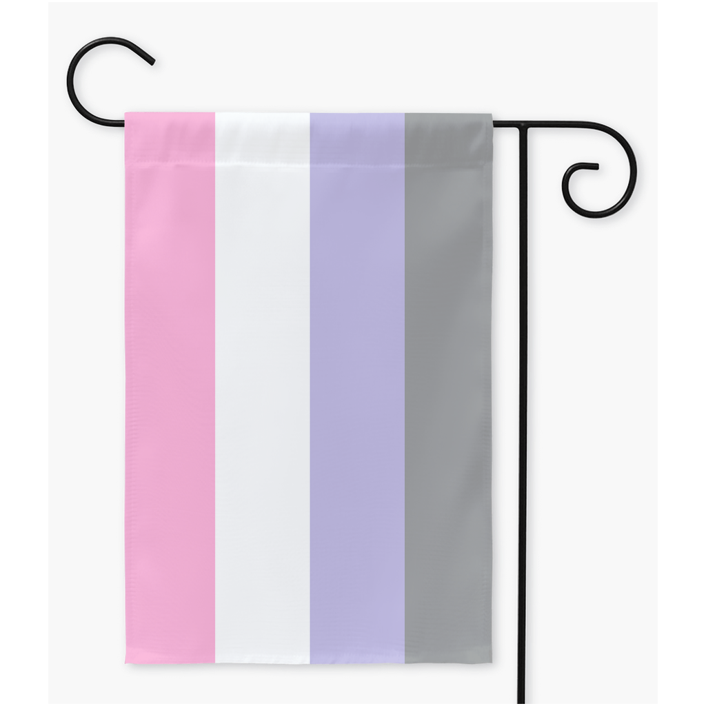 Cupiosexuel - V1 Yard et drapeau de jardin | Simple ou double face | 2 tailles | Spectre Aro Ace