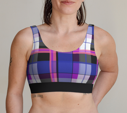 Genderfluid Plaid Bralette