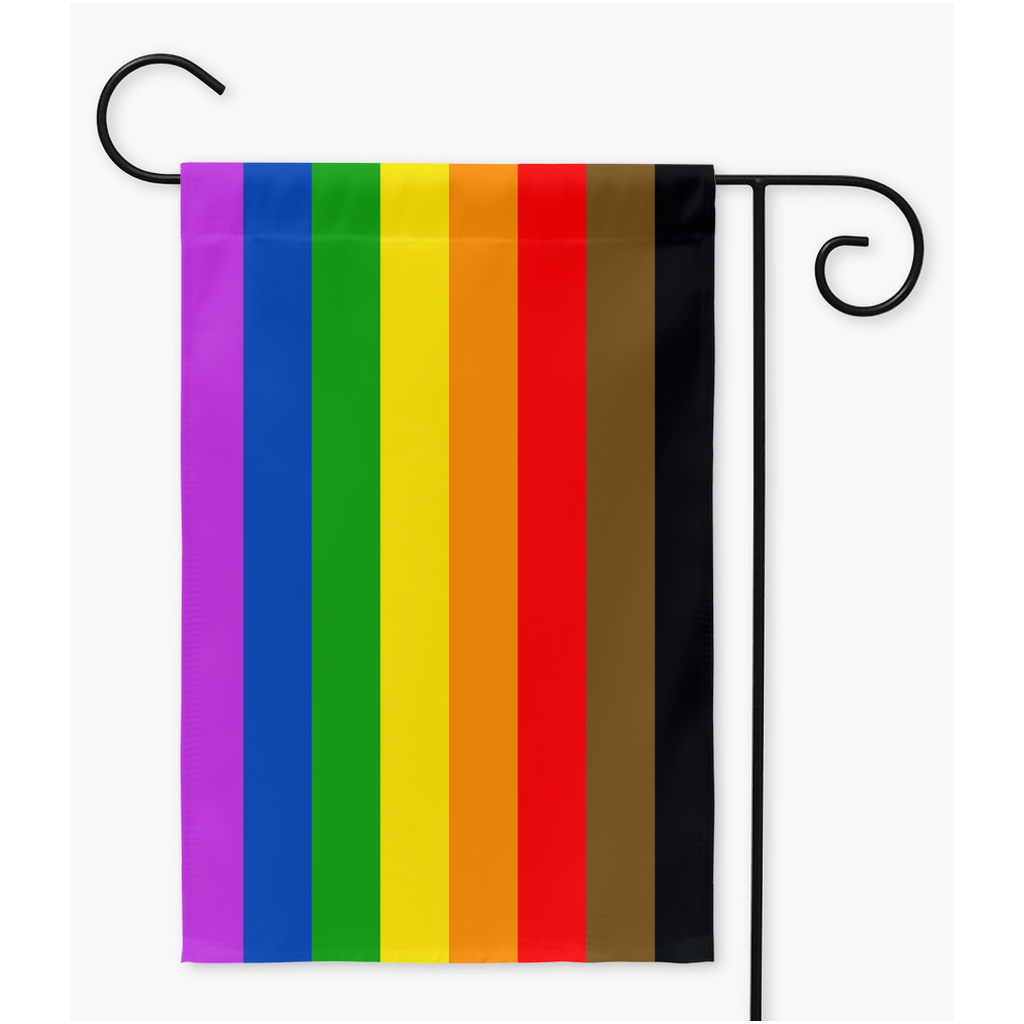 Philadelphia Rainbow Pride Flags | Single Or Double-Sided | 2 Sizes | Rainbow Pride