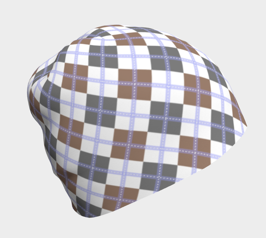 Gender Apathetic Argyle Beanie