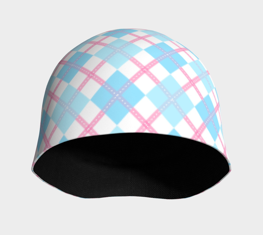 Transmasculine Argyle Beanie