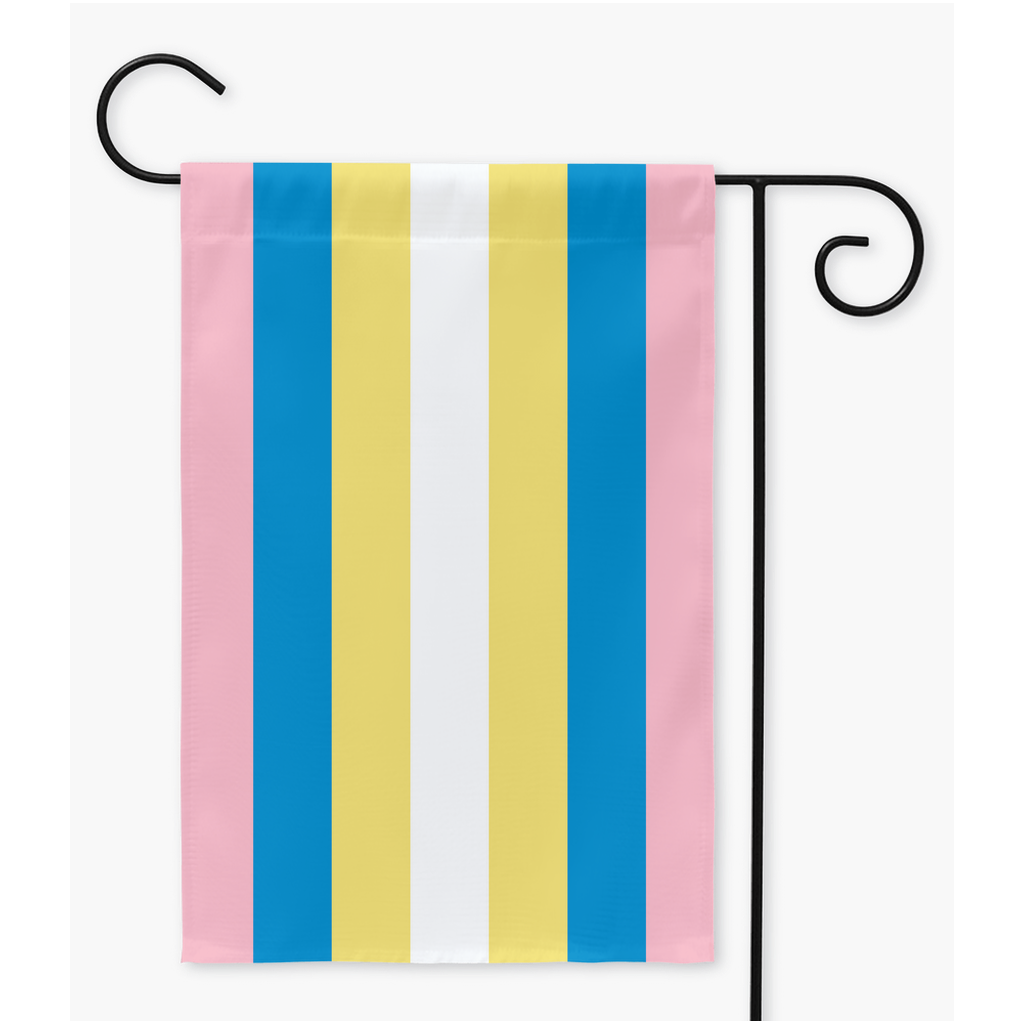 Pangender - V3 Pride Flags  | Single Or Double-Sided | 2 Sizes | Gender Identity and Expression