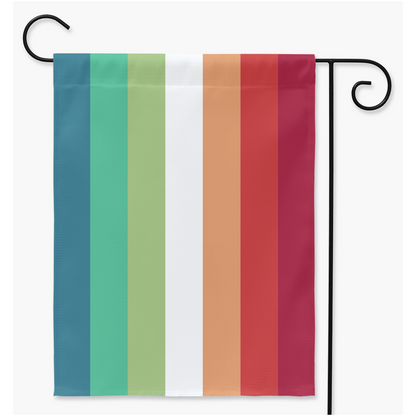 Bigender - V4 Pride Yard and Garden Flags | Single Or Double-Sided | 2 Sizes