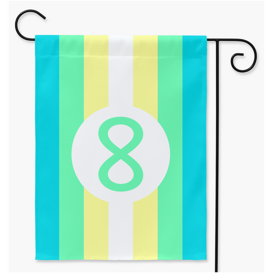 Good Autistic Yard & Garden Flags | Single Or Double-Sided | 2 Sizes | Disability, Autism, and Neurodivergence