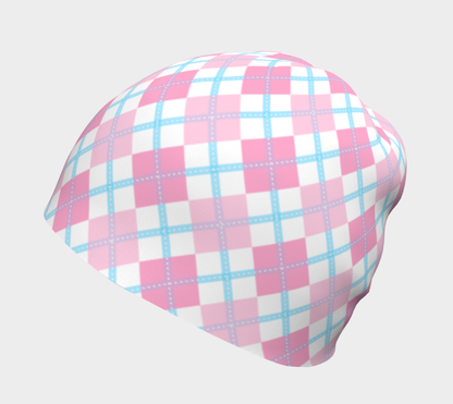 Transfeminine Argyle Beanie