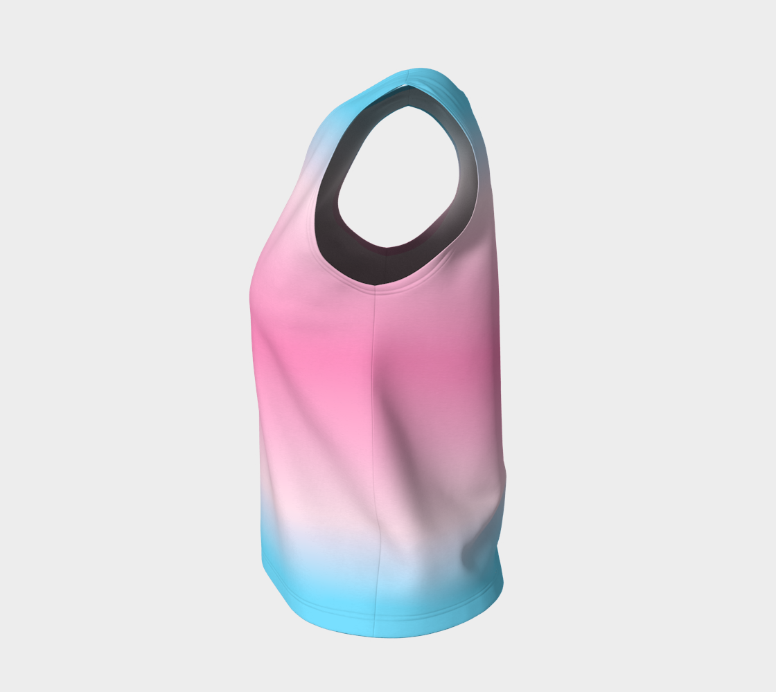 Transfeminine Gradient Loose Tank