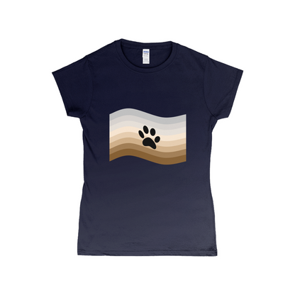 Furry Pride Flag Fitted Tshirt | Choose Your Flag | Gildan