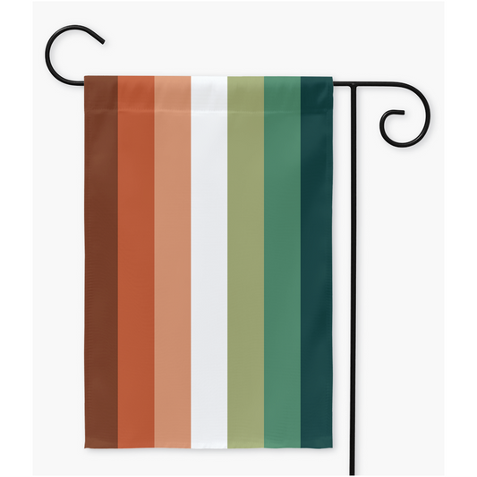 Cour nébulasexuelle et drapeau de jardin | Simple ou double face | 2 tailles | Spectre Aro Ace