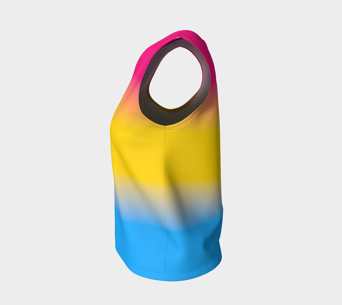 Pansexual Gradient Loose Tank