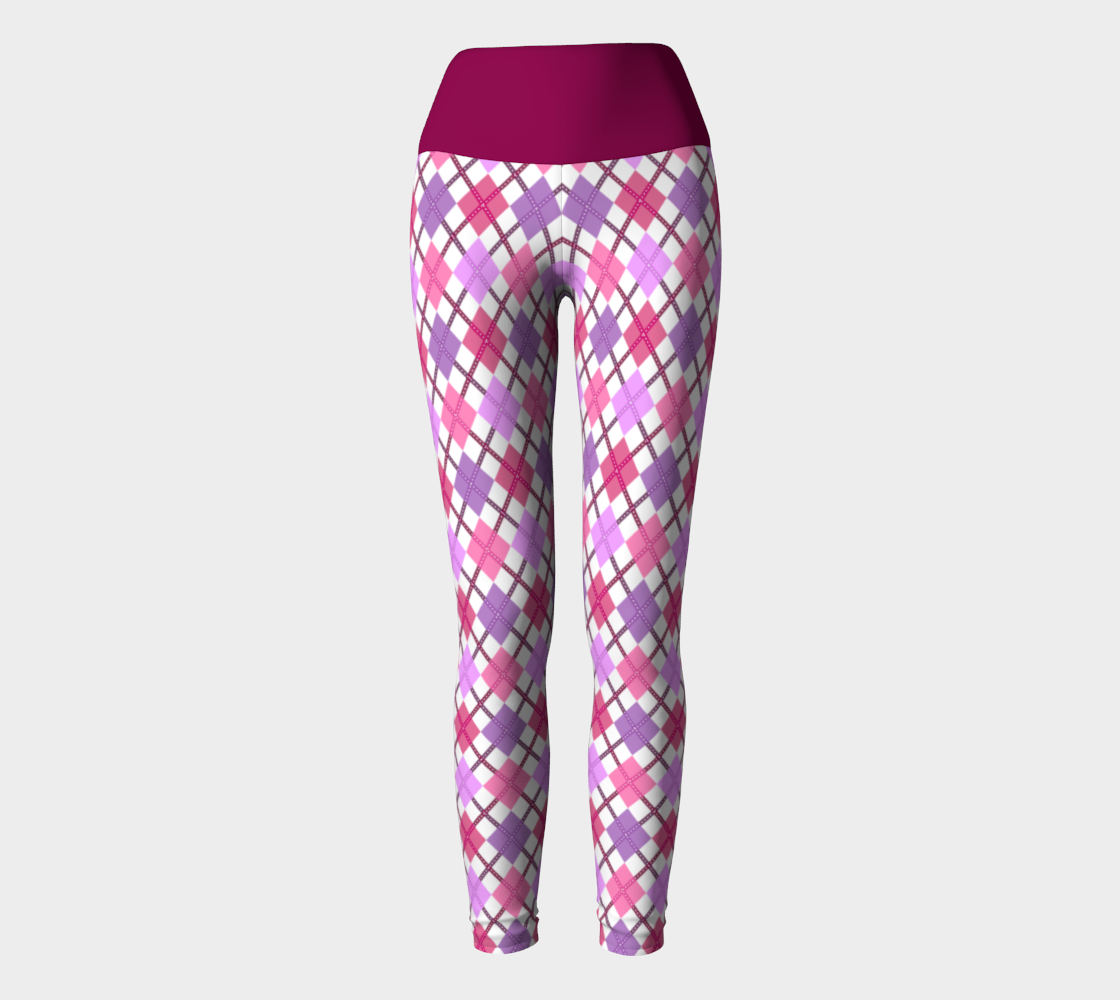 Lesbienne - V2 Argyle Yoga Legging