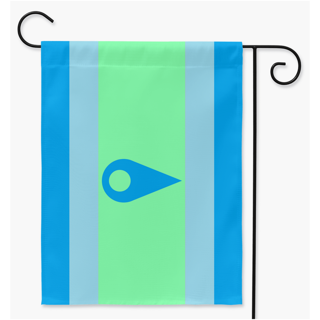 Minsexual - Drapeaux de cour et de jardin V1 | Simple ou double face | 2 tailles | Orientations romantiques et sexuelles