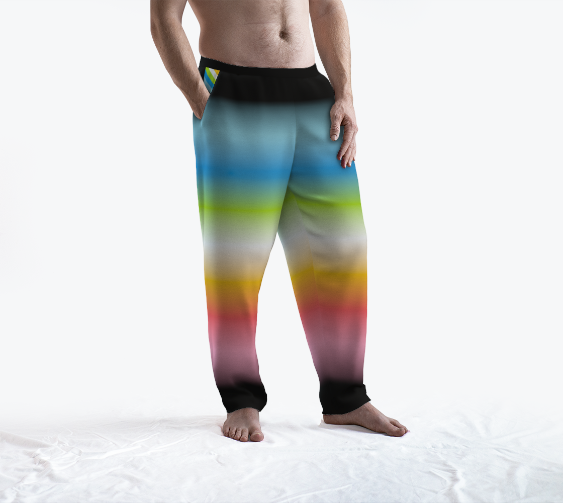 Pantalones de estar por casa con degradado Queer