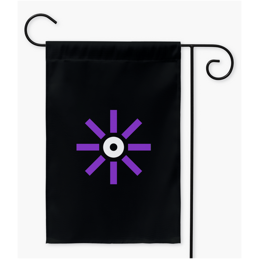 Drapeaux de fierté effaçables | Simple ou double face | 2 tailles | Spectre Aro Ace