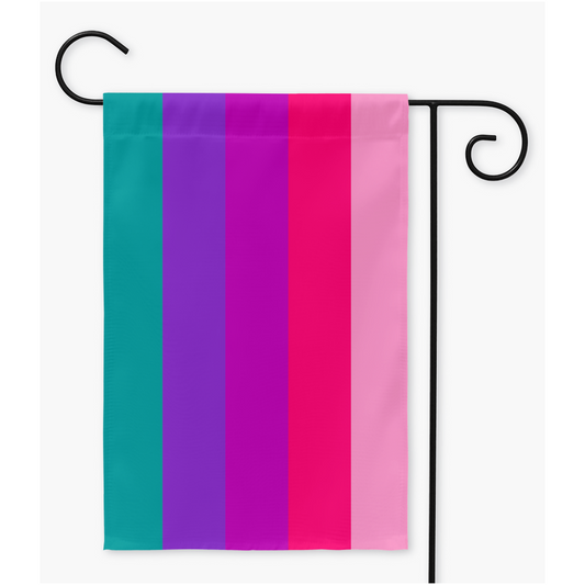 Bi-Lesbian Pride Yard and Garden Flags  | Single Or Double-Sided | 2 Sizes