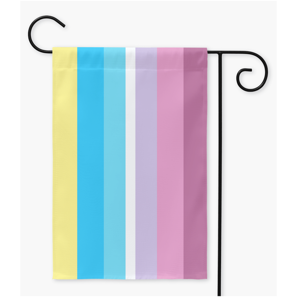Bigenderflux - V1 Yard and Garden Flags | Single Or Double-Sided | 2 Sizes