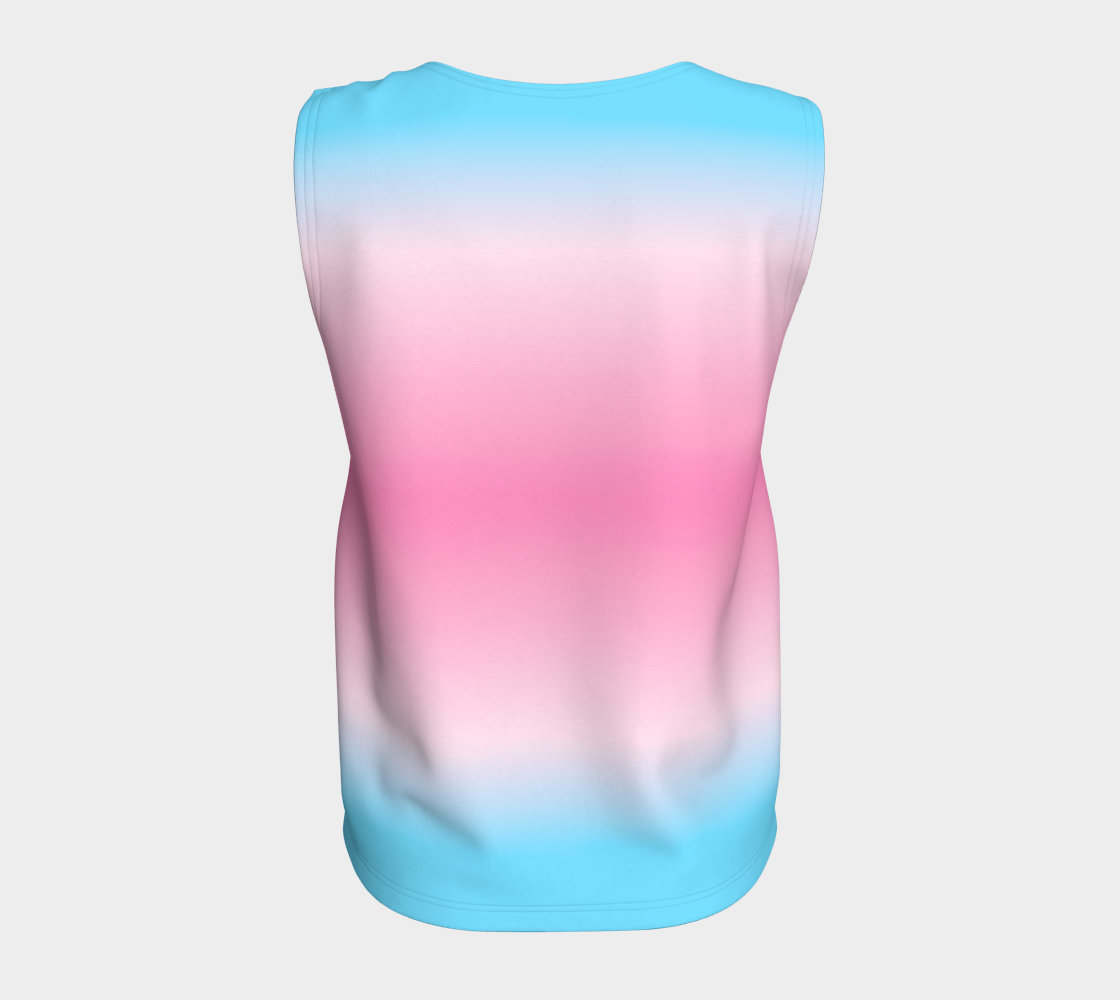 Transfeminine Gradient Loose Tank