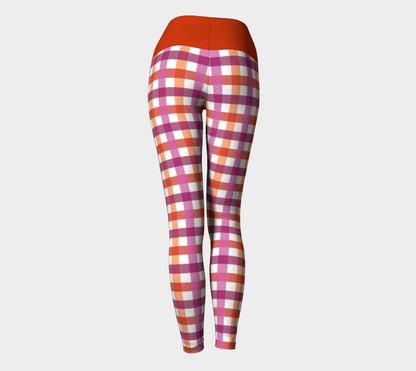 Lesbienne - V1 Gingham Yoga Legging