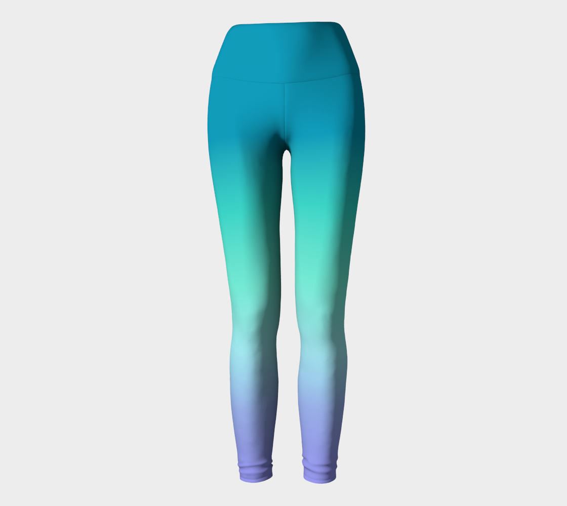 Neptunic Gradient Yoga Leggings