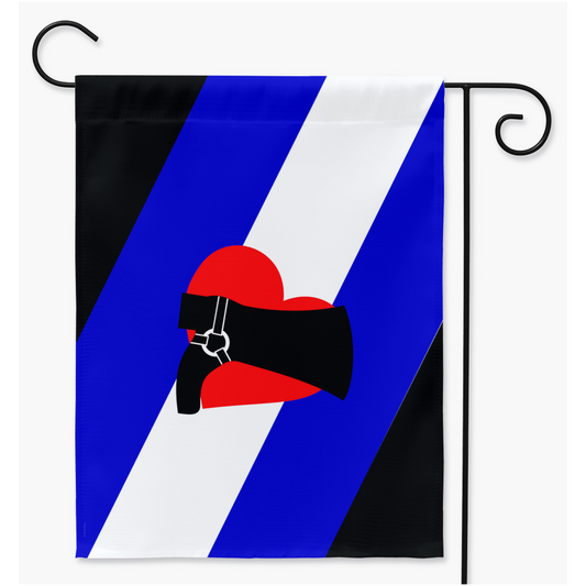 Bootblack Pride Flag | Single Or Double-Sided | 2 Sizes