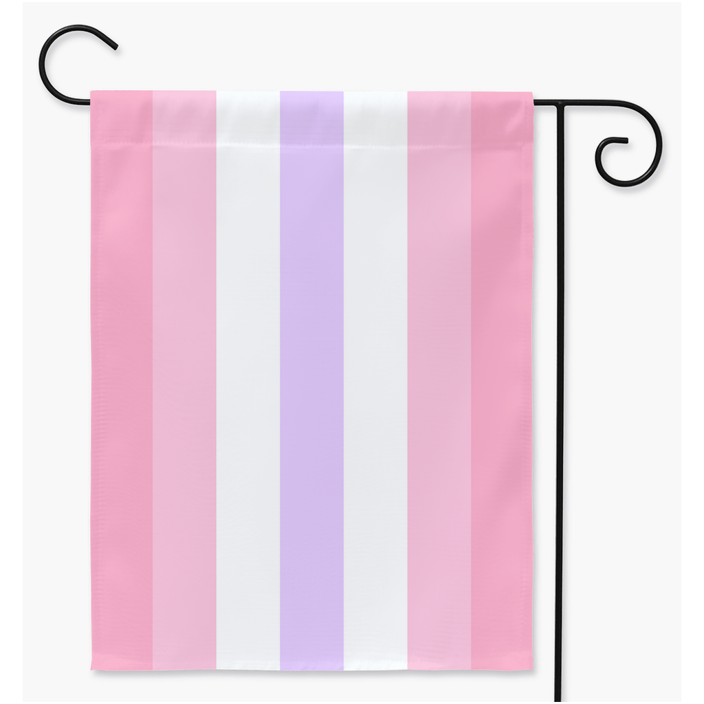 Pomosexual Yard and Garden Flags | Single Or Double-Sided | 2 Sizes | Romantic and Sexual Orientations