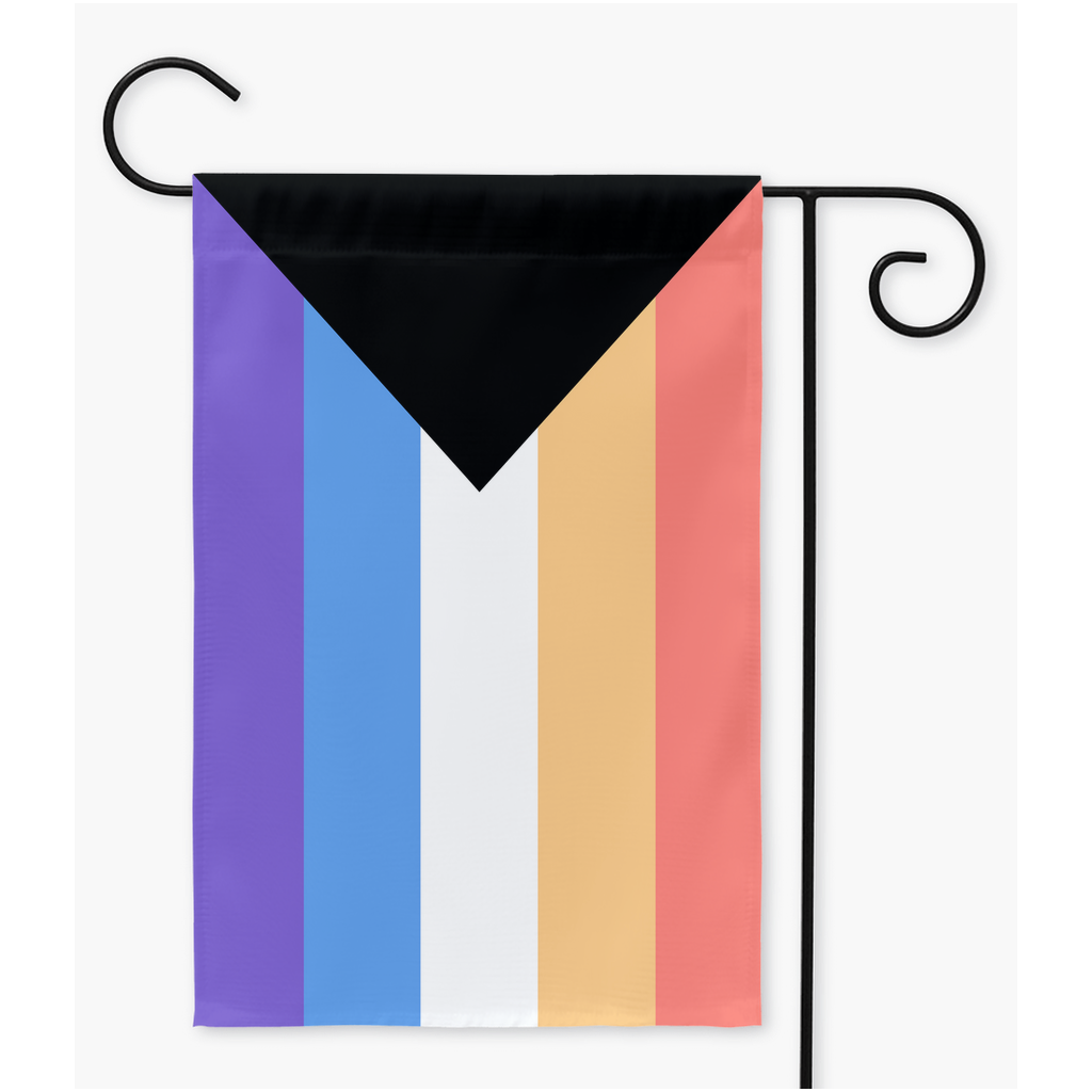 Demiaroace - Drapeau de cour et de jardin V2 | Simple ou double face | 2 tailles