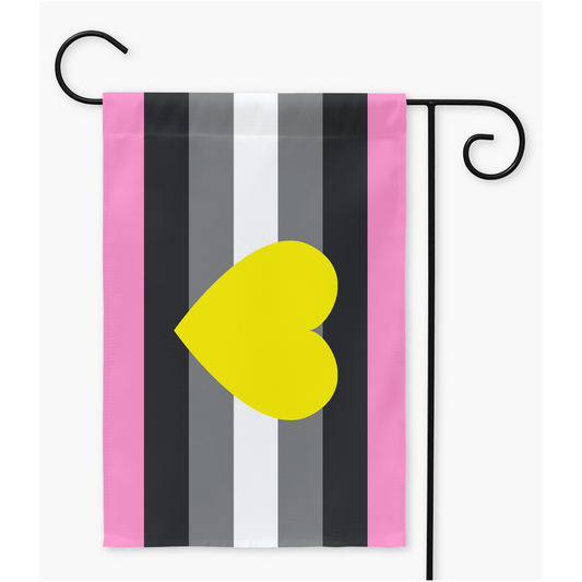 Queerplatonic - V1 Pride Yard and Garden Flags  | Single Or Double-Sided | 2 Sizes